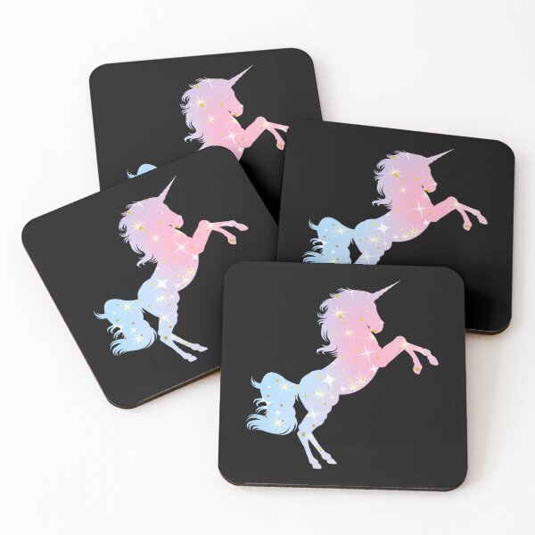 Item preview, Glowing Pink And Blue Unicorn designed and sold by Tremendo.