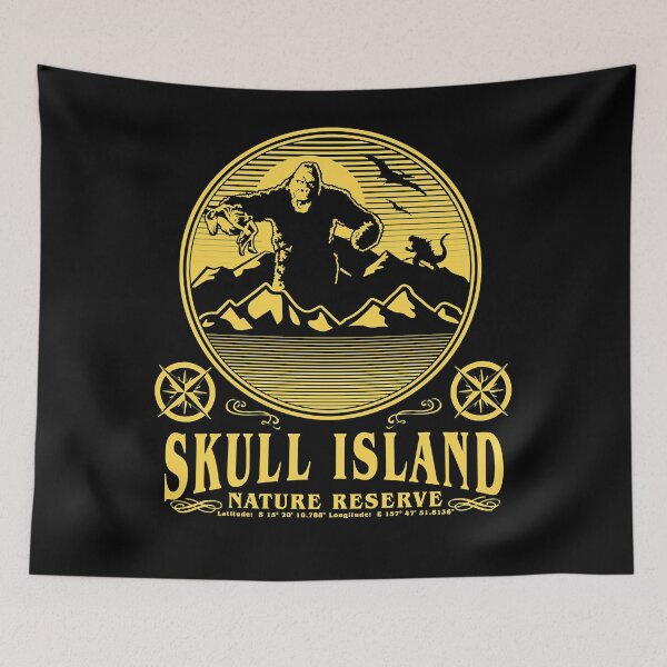 Item preview, Skull Island Nature Reserve Inspired by King Kong Classic designed and sold by FelixYacquez.