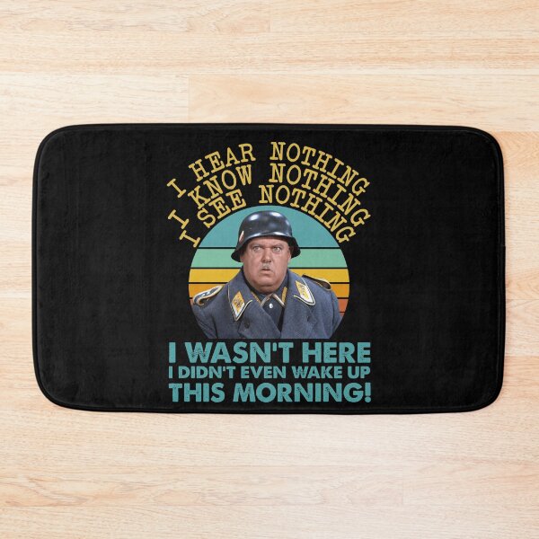 Item preview, Sgt Schultz Hogan's Heroes Sergeant designed and sold by OrlandoUnique.