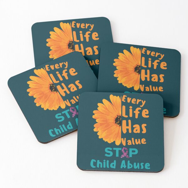 Item preview, Every Life Has Value Stop Child Abuse    designed and sold by LoveParadise88.