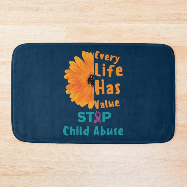 Item preview, Every Life Has Value Stop Child Abuse    designed and sold by LoveParadise88.