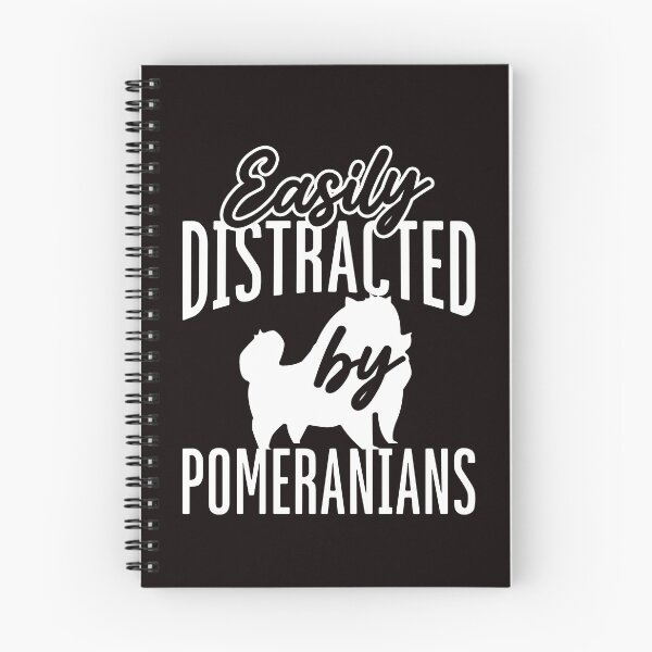 Item preview, Distracted By Pomeranians Pommy Pom German Spitz Pet Puppy designed and sold by TomGiantDesigns.