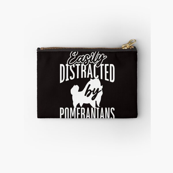 Item preview, Distracted By Pomeranians Pommy Pom German Spitz Pet Puppy designed and sold by TomGiantDesigns.