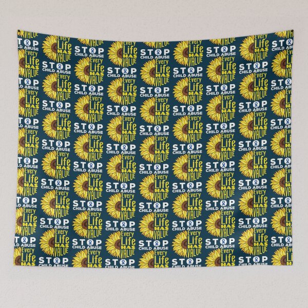 Item preview, Every Life Has Value Stop Child Abuse   designed and sold by LoveParadise88.