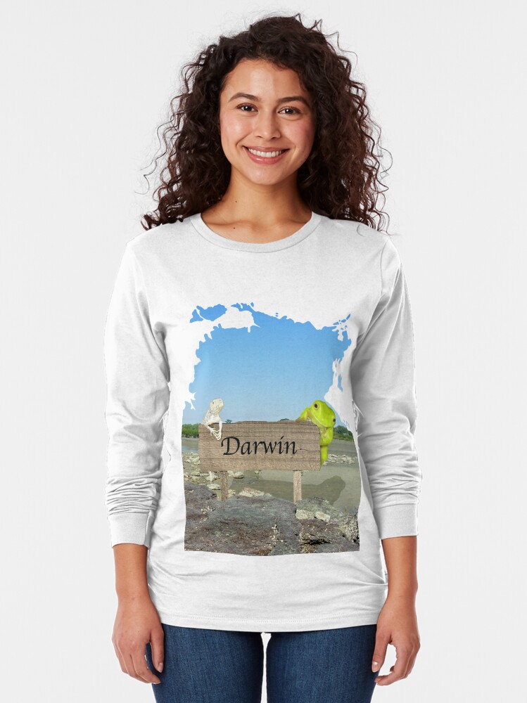 Alternate view of Darwin Long Sleeve T-Shirt