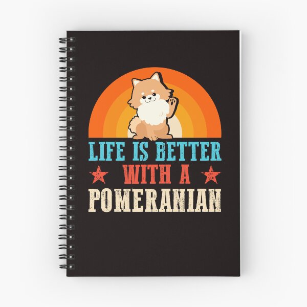 Item preview, Life Better With Pomeranian Pommy Pom German Spitz Puppy Pet designed and sold by TomGiantDesigns.