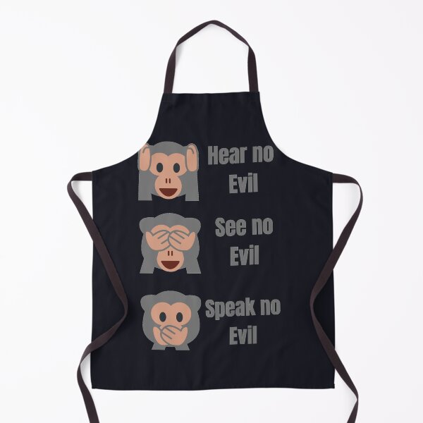 Item preview, Hear no Evil, See no Evil, Speak no Evil, designed and sold by Splendourlane.