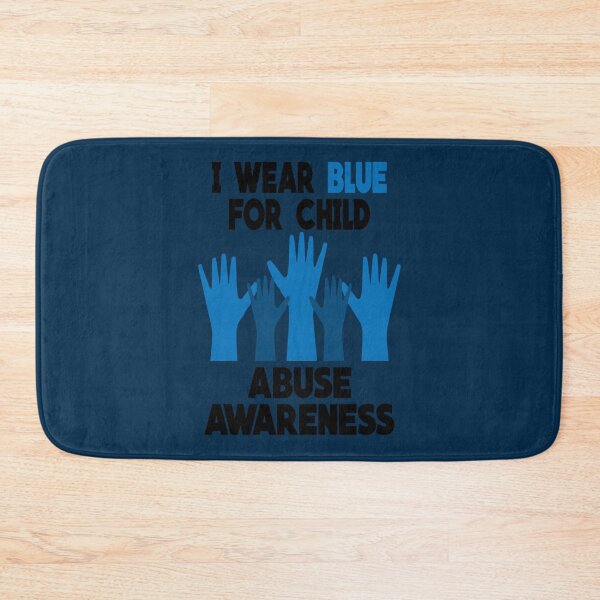Item preview, I Wear Blue For Child Abuse Awareness unicorn - Social Worker      designed and sold by LoveParadise88.