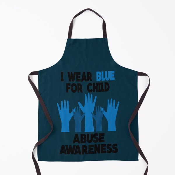 Item preview, I Wear Blue For Child Abuse Awareness unicorn - Social Worker designed and sold by LoveParadise88.