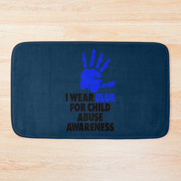 Item preview, I Wear Blue For Child Abuse Awareness unicorn - Social Worker     designed and sold by LoveParadise88.