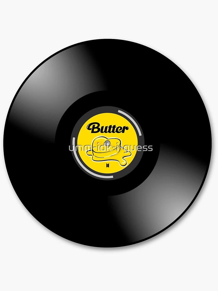 BTS butter vinyl record | Sticker