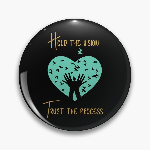 Item preview, Hold the vision, trust the process designed and sold by RedTomasB.