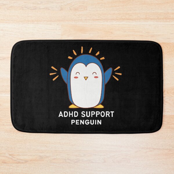 Item preview, ADHD - ADHD Support Penguin - Light on Dark designed and sold by TheBerriesADHD.