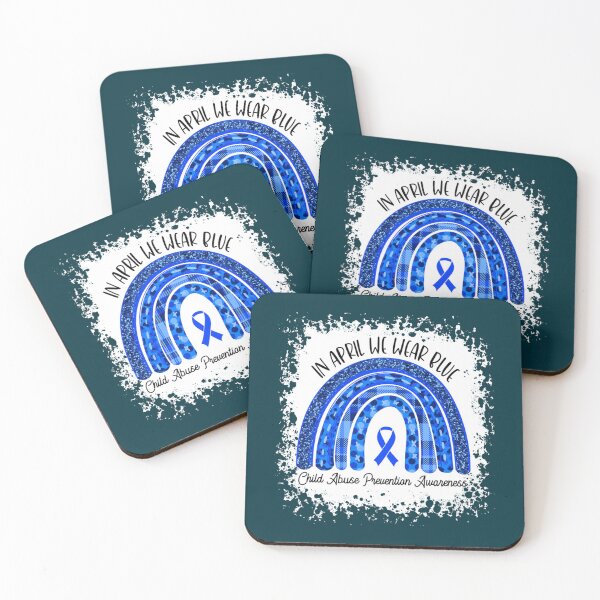 Item preview, In April We We Wear Blue Child Abuse Prevention Awareness    designed and sold by LoveParadise88.