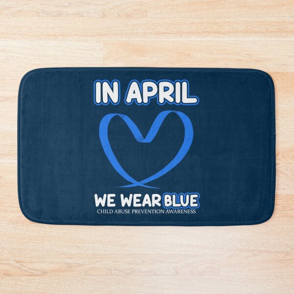 Item preview, In April We Wear Blue  Child Abuse Prevention Awareness  Stop Child Abuse  Child Protection Class designed and sold by LoveParadise88.