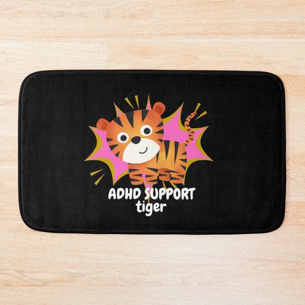 Item preview, ADHD - ADHD Support Tiger - Light on Dark designed and sold by TheBerriesADHD.