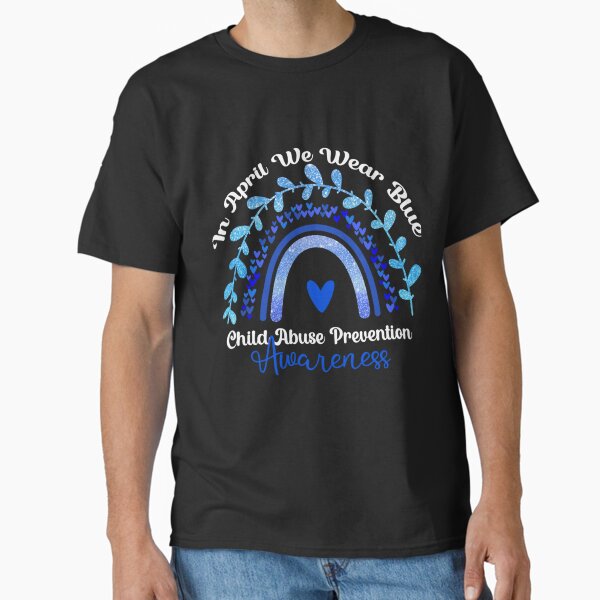 Item preview, in april we wear blue child abuse prevention month awareness   designed and sold by LoveParadise88.