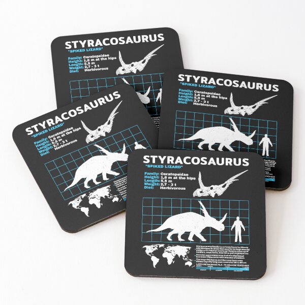 Item preview, Styracosaurus data sheet designed and sold by NicGrayGraphic.