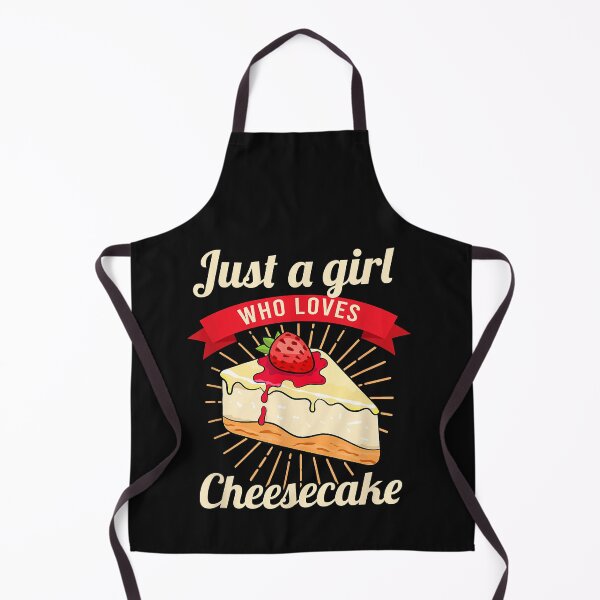 Item preview, Just A Girl Who Loves Cheesecake Strawberry Cheese Cake designed and sold by MARILYNWELLS3.