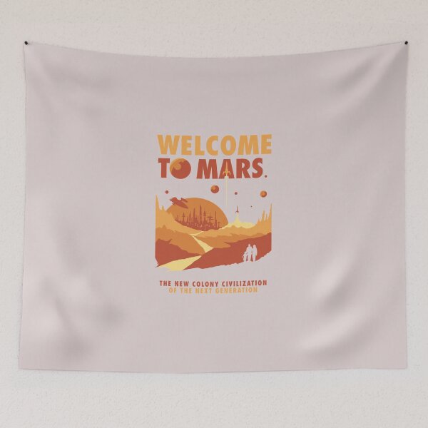 Item preview, Welcome to Mars Classic T-Shirt designed and sold by InkenDoreenKrec.