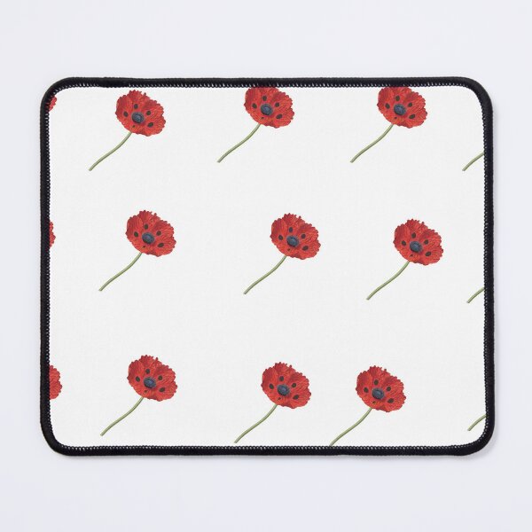 Item preview, Red poppy flower designed and sold by mubeepixels.