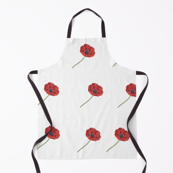 Item preview, Red poppy flower designed and sold by mubeepixels.