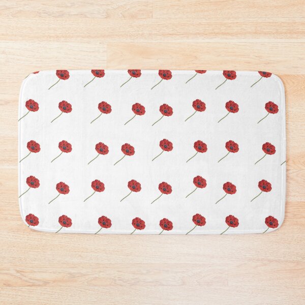 Item preview, Red poppy flower designed and sold by mubeepixels.