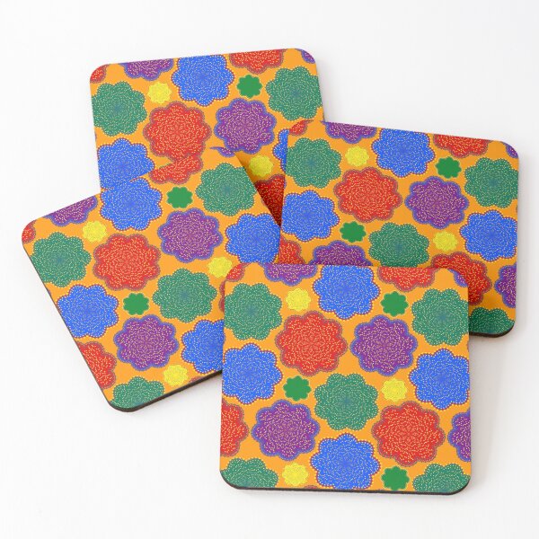 Item preview, Gay Pride Flowers Varied Speckled Flower Pattern Sleeveless Top designed and sold by koskiemjbelz.