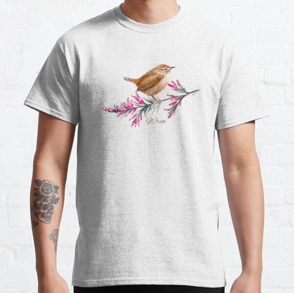 Cute little Wren Watercolour Classic T-Shirt