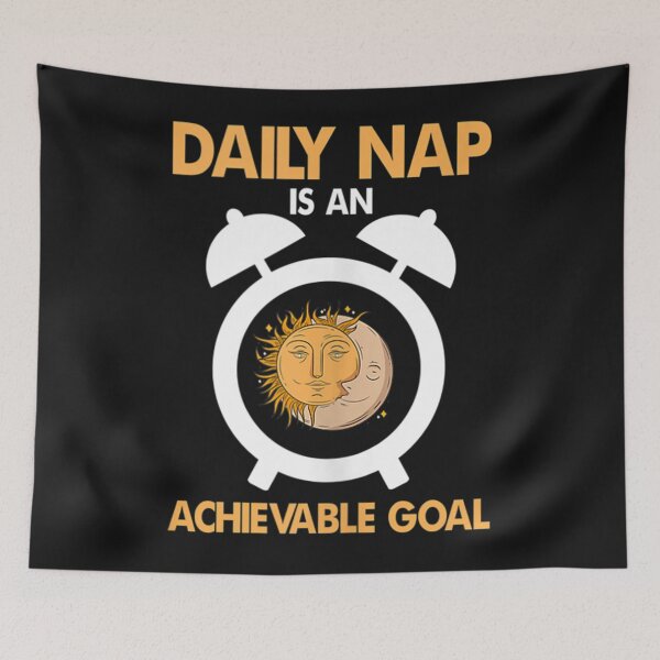 Item preview, Daily Nap is an Achievable Goal Love Napping Lazy Quote Tank Top Copy designed and sold by NADINESERRANO.