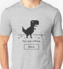 Offline Dinosaur Unisex T-Shirt