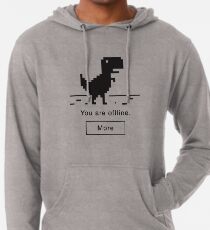 Offline Dinosaur Lightweight Hoodie