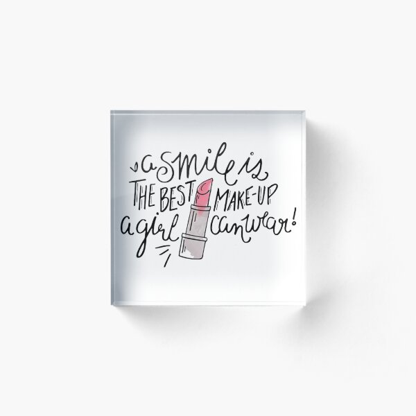 Make Up Acrylic Block