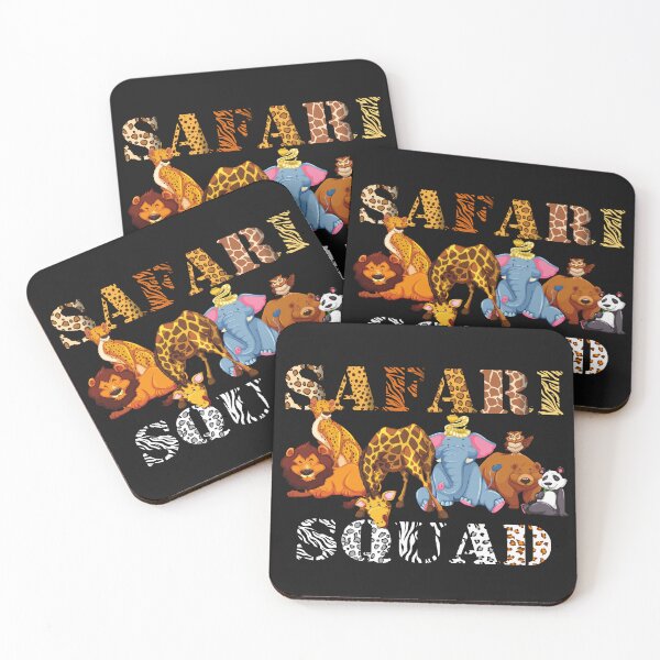 Item preview, Safari Squad Vacation Summer Zoologist  Animals Jungle Trip designed and sold by PuPPuB.