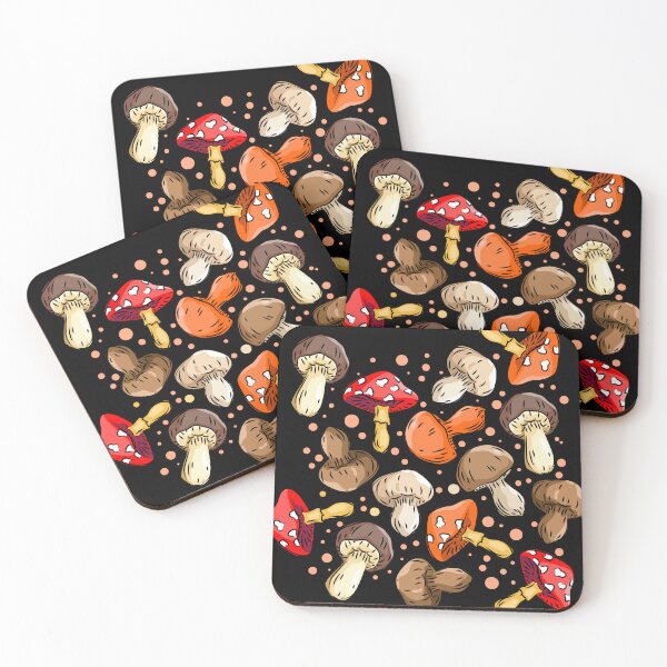 Item preview, Mushroom illustration designed and sold by miljuvarghese.