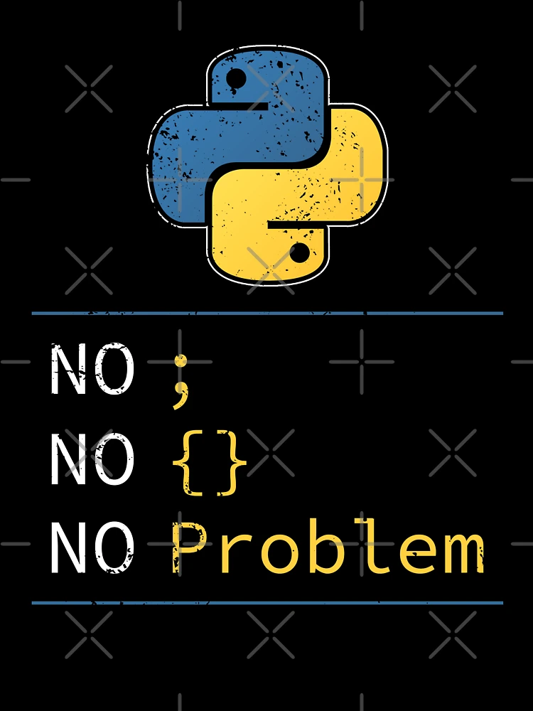 Thumbnail 7 of 7, Oversized T-Shirt, Python No Problem Code designed and sold by deepan chandrasekaran.