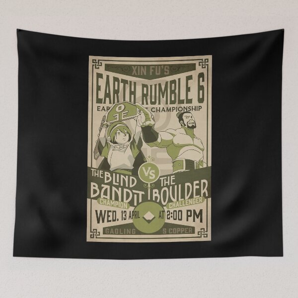 Item preview, Vintage Earth Rumble 6  Poster designed and sold by kwonwgeastepf.