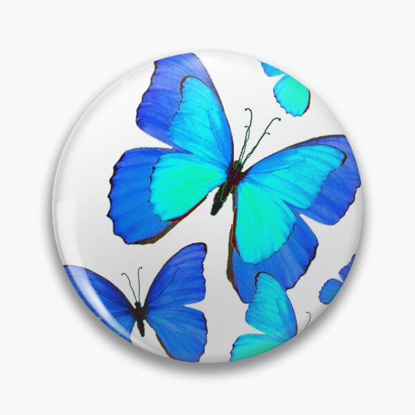 Item preview, BLUE BUTTERFLIES ABSTRACT ART PATTERNS designed and sold by sharlesart.