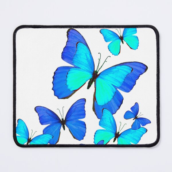 Item preview, BLUE BUTTERFLIES ABSTRACT ART PATTERNS designed and sold by sharlesart.