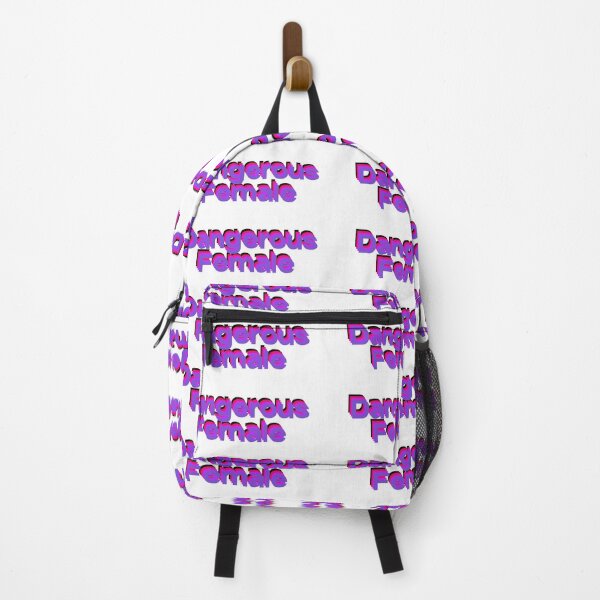 Vista previa del artículo con la obra «Mujer Peligrosa Retro», diseñado y vendido por WaterClimber.