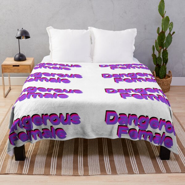 Item preview, Dangerous Female Retro designed and sold by WaterClimber.
