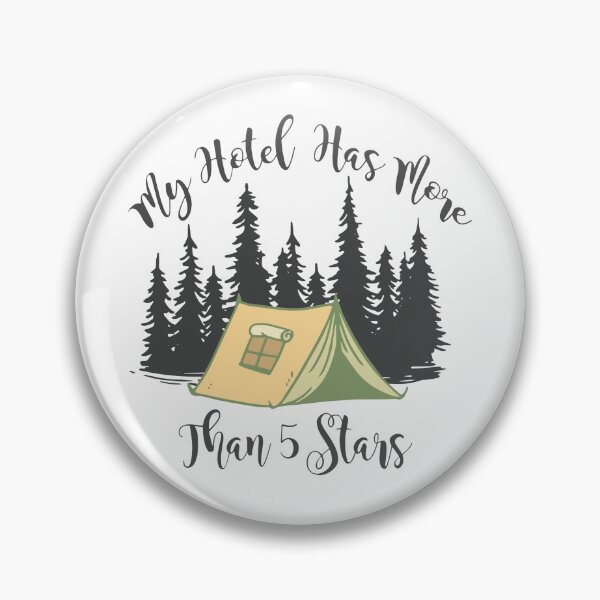 Item preview, My hotel has more than 5 stars - funny quote for camping people, designed to people love outdoor activity, camper's puns designed and sold by GeradoSadow.