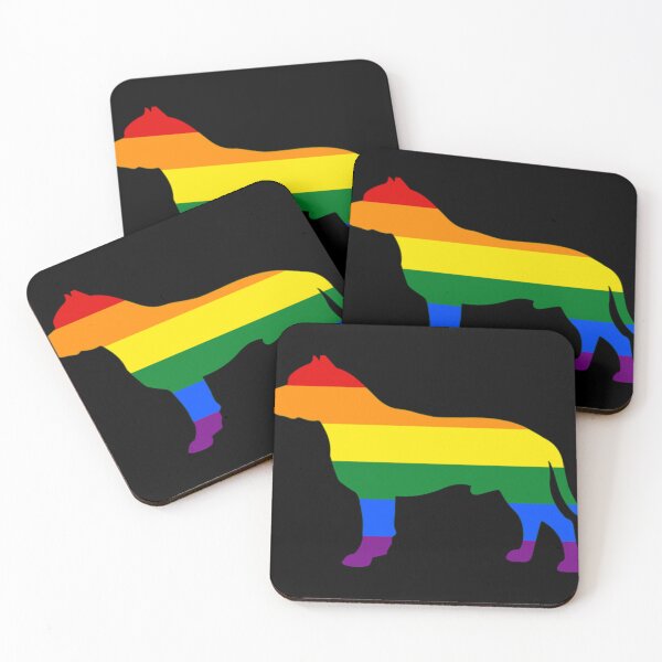 Item preview, Lesbian Mom Pit Bull Rainbow Flag LGBT Dog Classic . designed and sold by hildendhmula.