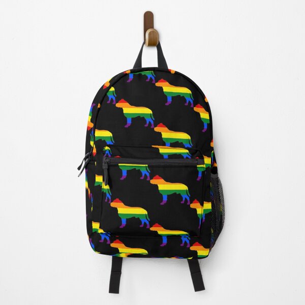 Item preview, Lesbian Mom Pit Bull Rainbow Flag LGBT Dog Classic . designed and sold by hildendhmula.