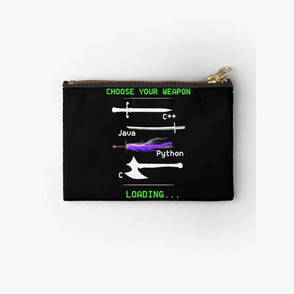 Item preview, Choose Your Weapon - Funny Programming language designed and sold by deepan chandrasekaran.