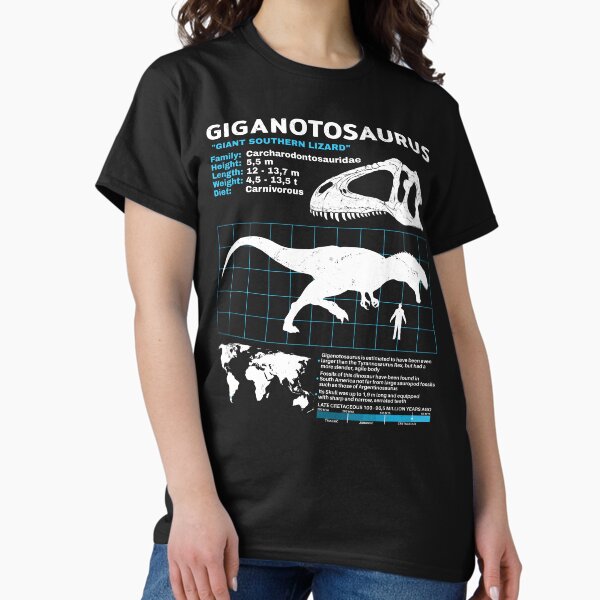 Item preview, Giganotosaurus data sheet designed and sold by NicGrayGraphic.