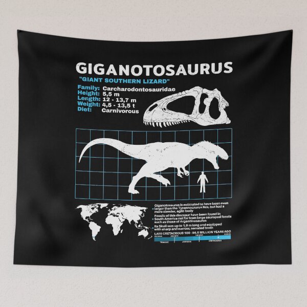 Item preview, Giganotosaurus datasheet designed and sold by NicGrayGraphic.
