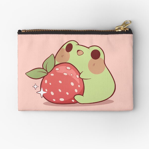 Item preview, Frog with strawberry designed and sold by Rihnlin.