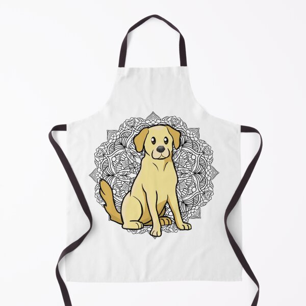 Item preview, Yellow Labrador Mandala designed and sold by Ahenix.
