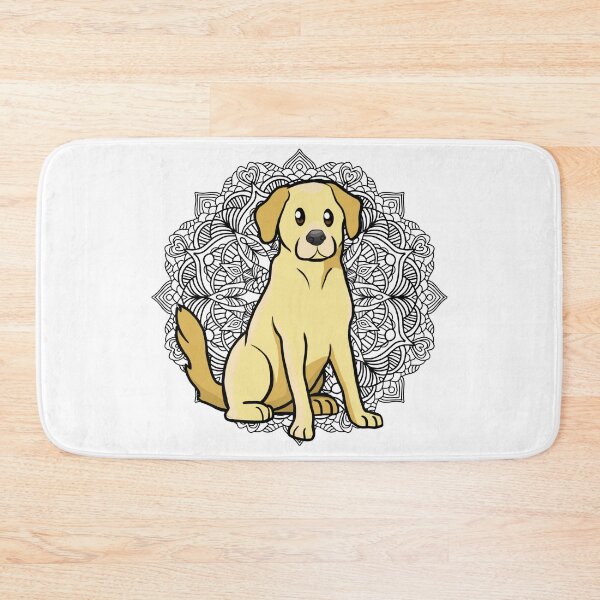 Item preview, Yellow Labrador Mandala designed and sold by Ahenix.